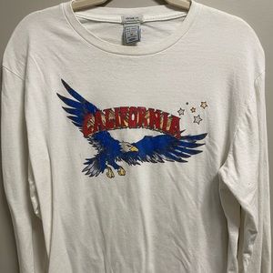 California eagle long sleeve tee